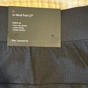 lululemon athletica In Mind Pant 27" - Black